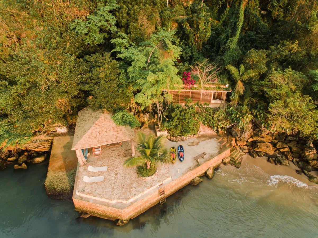 帕拉蒂Refugio Na Frente Do Mar Em Ilha De Araujo别墅 外观 照片