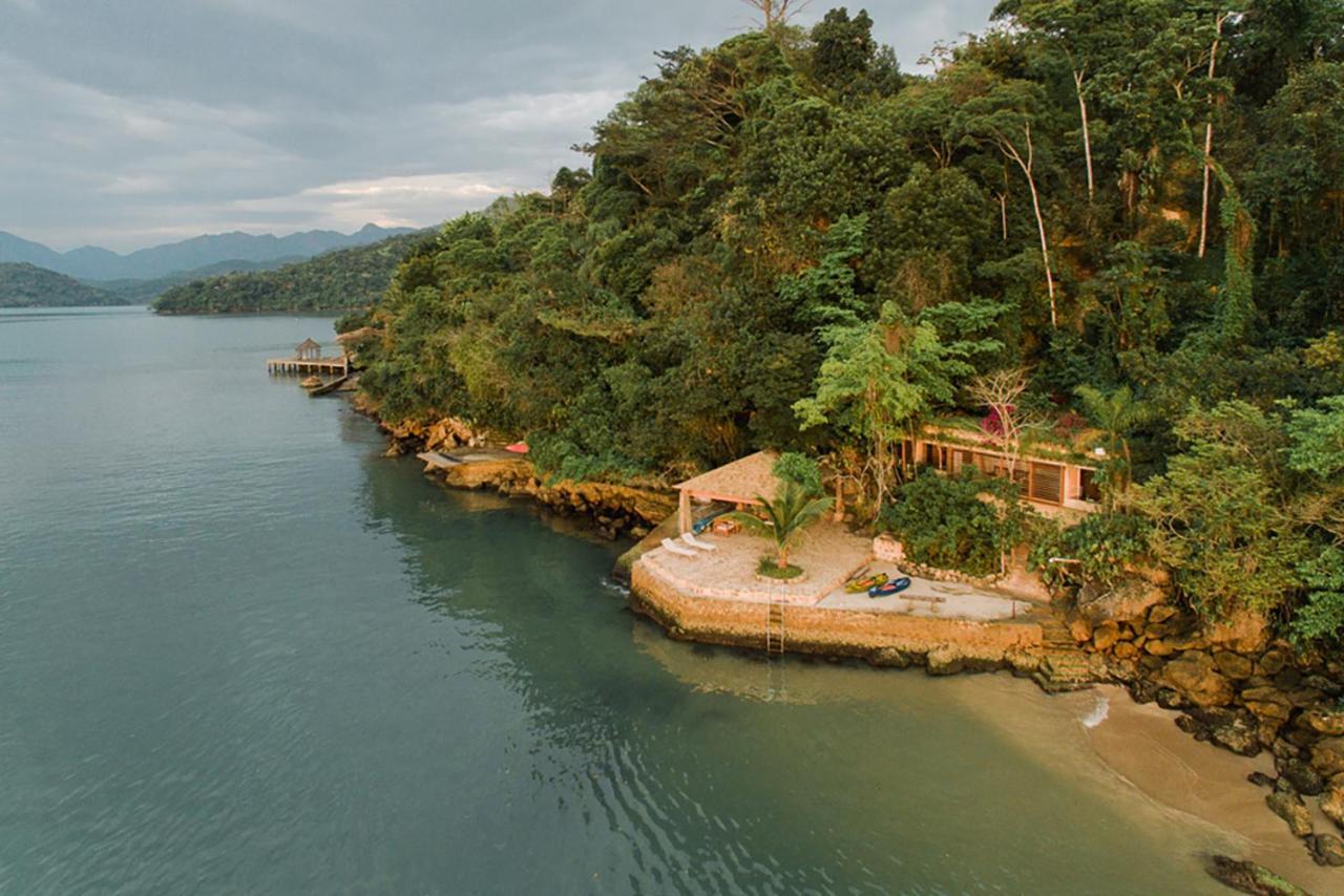 帕拉蒂Refugio Na Frente Do Mar Em Ilha De Araujo别墅 外观 照片