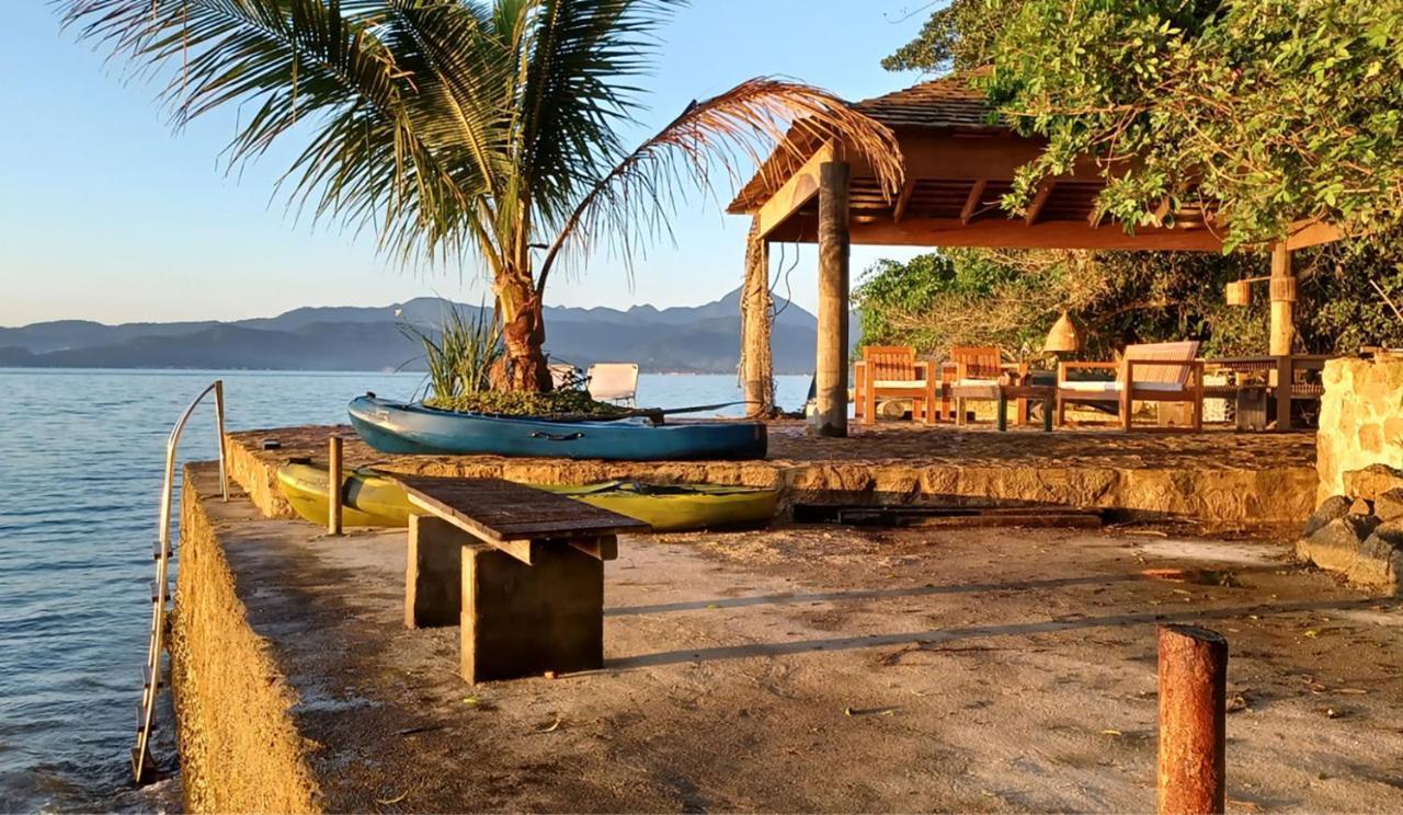 帕拉蒂Refugio Na Frente Do Mar Em Ilha De Araujo别墅 外观 照片