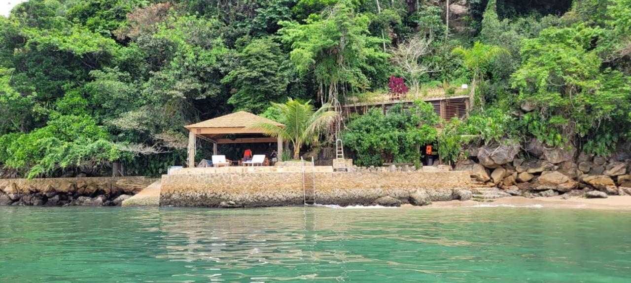 帕拉蒂Refugio Na Frente Do Mar Em Ilha De Araujo别墅 外观 照片